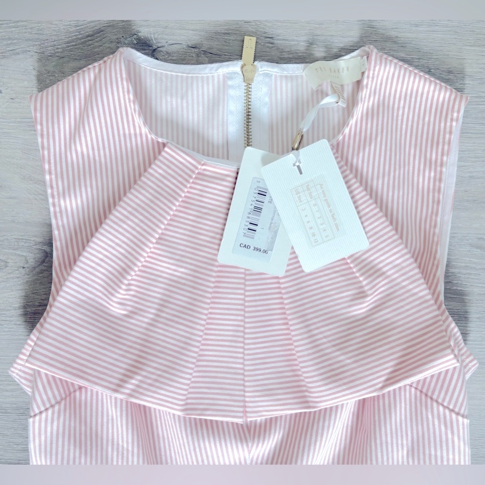 Ted Baker Pink Dress - Brand New with Tag. Ted Size 1 (US Size 4)